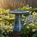 Sunnydaze Glazed Ceramic Outdoor Bird Bath