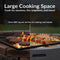 Sunnydaze X-Marks Square Fire Pit Grill Grate