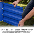 Sunnydaze Galvanized Steel Raised Garden Bed