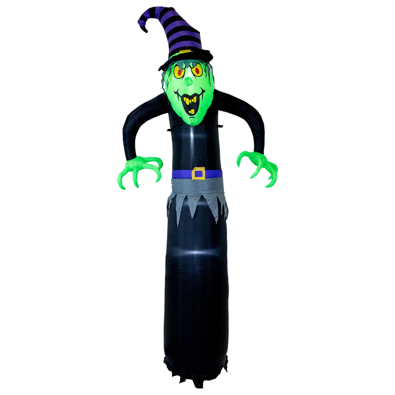 Sunnydaze 8’ Winifred the Wicked Witch Inflatable Halloween Decoration