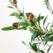 Sunnydaze Realistic Faux Olive Tree in Pot with Silk Leaves