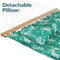 Sunnydaze 2-Person Fabric Spreader Bar Hammock and Pillow