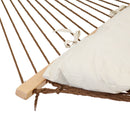 Sunnydaze 2-Person Polyester Rope Hammock with Pillow