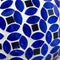 Sunnydaze Round Mosaic Glass Hanging Bird Feeder - 6"