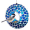 Sunnydaze Mosaic Fly-Through Hanging Bird Feeder - 6"