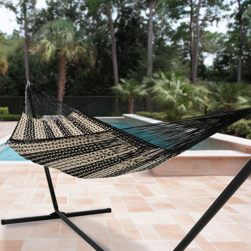 New Nylon Jumbo Mexican Hammocks – XXXL Breezy Point® Mayan Hammock For Outdoors