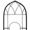 Sunnydaze 2-Piece Arched Garden Trellis with Folding Flowerpot Supports