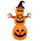 Sunnydaze 7’ Jack-O-Lantern Scarecrow Pumpkin Inflatable Halloween Decoration