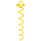 Sunnydaze Yellow Spiral Anchor, Multiple Sizes Available