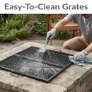 Sunnydaze Folding Camping Grill Grate