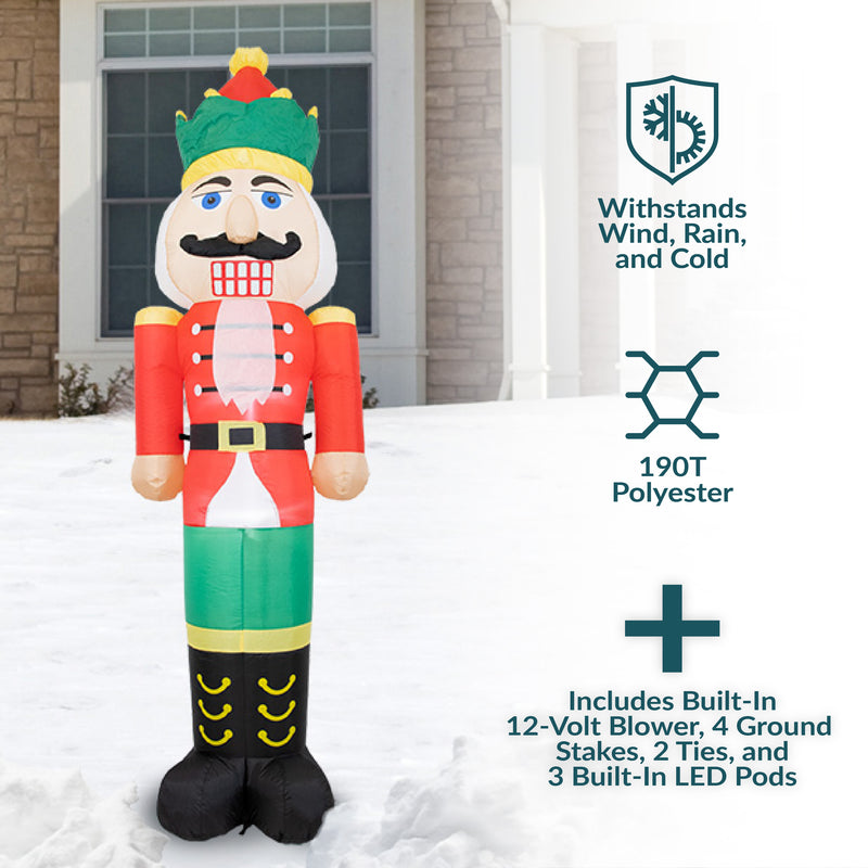 Sunnydaze Outdoor Inflatable Christmas Decoration