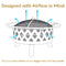 Sunnydaze Bronze Crossweave Wood-Burning Fire Pit with Spark Screen and Poker