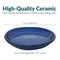 Sunnydaze Set of 4 Glazed Ceramic Planter Saucers