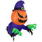 Sunnydaze Pumpkin Jack and Haunted Harold Inflatable Halloween Decoration