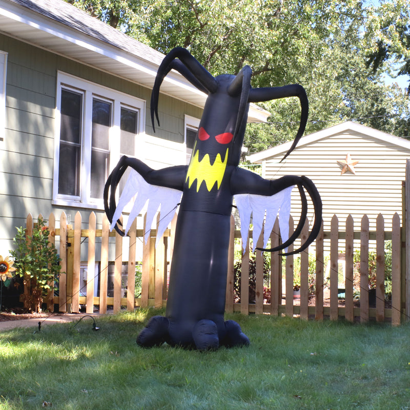 Sunnydaze Nightmare Hollow Ghostly Tree Halloween Inflatable - 8' H
