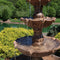 Sunnydaze Large Tiered Ball Outdoor Fountain - 80" H