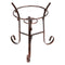 Sunnydaze Black Steel Traditional Style Gazing Globe Stand - 9"