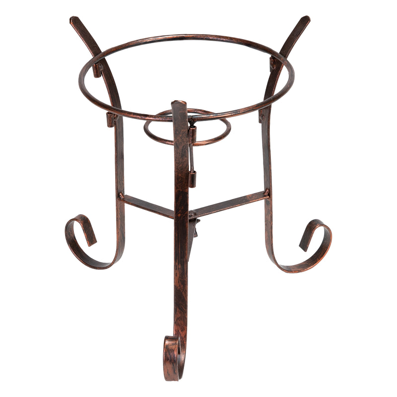 Sunnydaze Black Steel Traditional Style Gazing Globe Stand - 9"