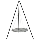 Sunnydaze Campfire Tripod with Grill Grate