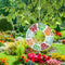 Sunnydaze Mosaic Fly-Through Hanging Bird Feeder - 6"