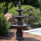 Sunnydaze Mediterranean 4-Tier Outdoor Water Fountain with Electric Pump