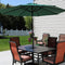 Sunnydaze Aluminum 9' Patio Umbrella with Tilt and Crank