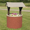 TankTop Covers Wishing Well Planter Septic Cover with Base and Roof