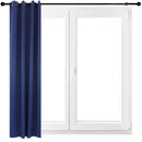 Sunnydaze Outdoor Blackout Curtain Panels with Grommet Top