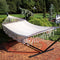 Sunnydaze Deluxe American Style 2-Person Hammock with Spreader Bars