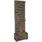 Sunnydaze Descending Staircase Slate Outdoor Water Fountain with Copper Accents and LED Spotlight