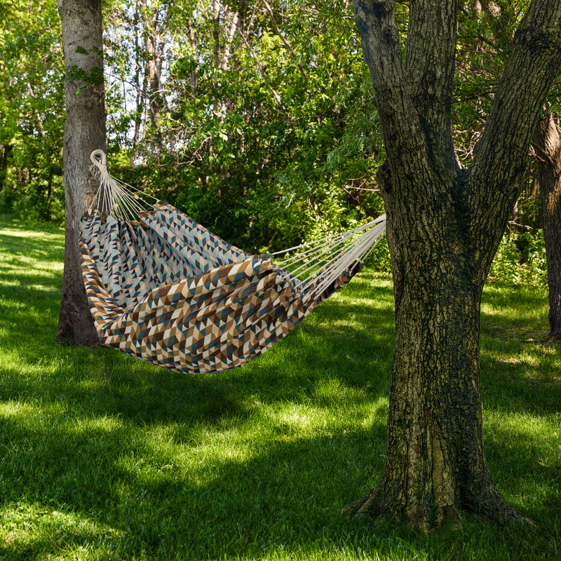 Sunnydaze Jacquard Double Outdoor Hammock