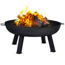 Sunnydaze Cast Iron Heavy Duty Fire Pit for Outside