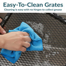 Sunnydaze X-Marks Square Fire Pit Grill Grate