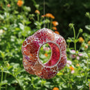 Sunnydaze Fly-Through Mosaic Bird Feeder