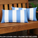 Sunnydaze Indoor/Outdoor Decorative Throw Pillow Covers