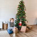 Sunnydaze Stately and Slim Artificial Christmas Tree - Unlit