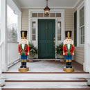 Sunnydaze Tommy the Toy Soldier Christmas Nutcracker Statue - 37" H