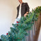 Sunnydaze 9' Pre-Lit Artificial Christmas Garland with Timer