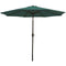 Sunnydaze Aluminum 9 Foot Patio Umbrella with Tilt & Crank