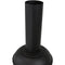 Sunnydaze 5' Outdoor Fire Pit Chiminea - Black