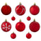 Sunnydaze Winter Wonderland 100ct Christmas Ornament Balls