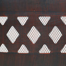 Sunnydaze 36" Crossweave Heavy-Duty Metal Campfire Ring - Bronze