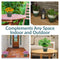 Sunnydaze Resort Glazed Ceramic Planter with Drainage Holes - Set of 2
