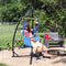 Sunnydaze Outdoor Hanging Hammock Chair and X-Stand Set