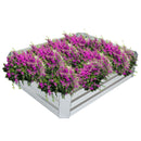 Sunnydaze Galvanized Steel Raised Garden Bed