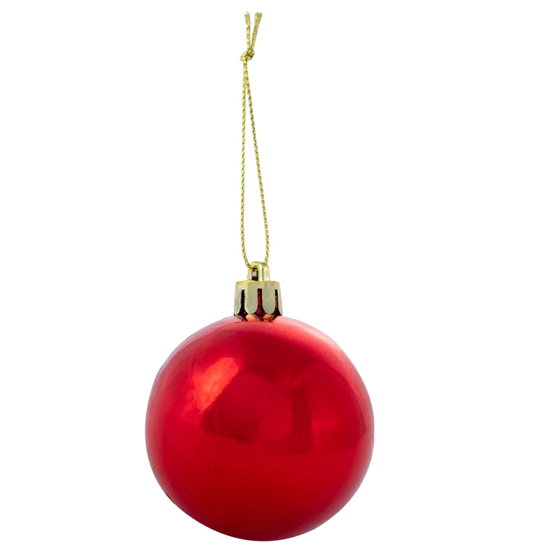 Sunnydaze Winter Wonderland 100ct Christmas Ornament Balls