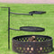 Sunnydaze Dual Campfire Cooking Swivel Grill System