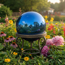 Sunnydaze 10-Inch Outdoor Glass Gazing Globe for Garden