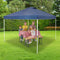 Sunnydaze Premium Oxford Fabric Pop-Up Canopy Shade with Vent
