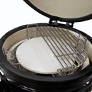 Sunnydaze Half Moon Cooking Grate System for Charcoal Kamado Egg Grill